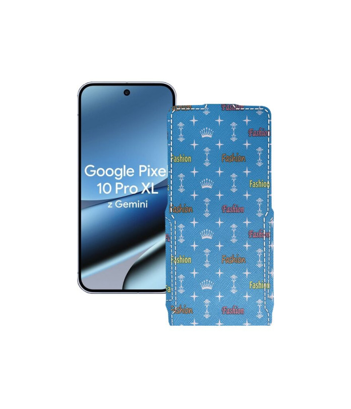 Чохол-флип з екошкіри для телефону Google Pixel 10 Pro XL