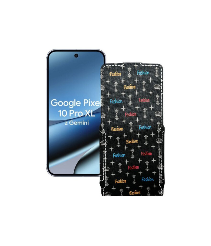 Чохол-флип з екошкіри для телефону Google Pixel 10 Pro XL