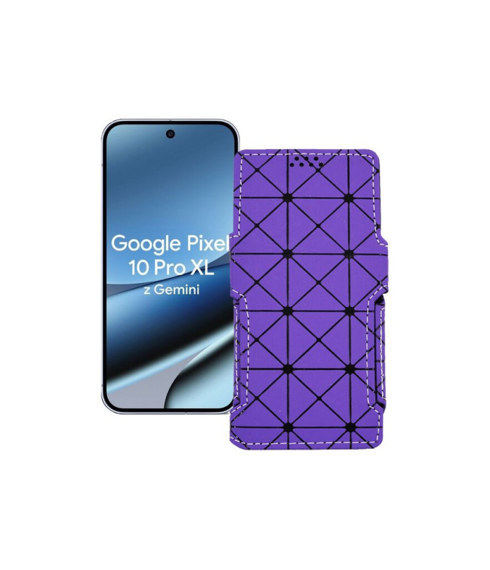 Чохол-книжка з екошкіри для телефону Google Pixel 10 Pro XL