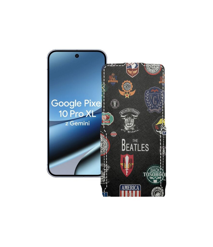 Чохол-флип з екошкіри для телефону Google Pixel 10 Pro XL
