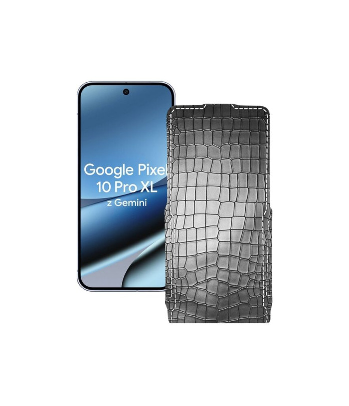 Чохол-флип з екошкіри для телефону Google Pixel 10 Pro XL