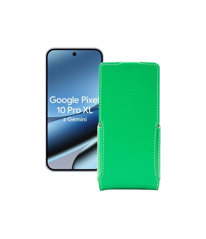 Чохол-флип з екошкіри для телефону Google Pixel 10 Pro XL