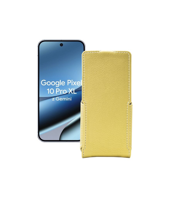 Чохол-флип з екошкіри для телефону Google Pixel 10 Pro XL