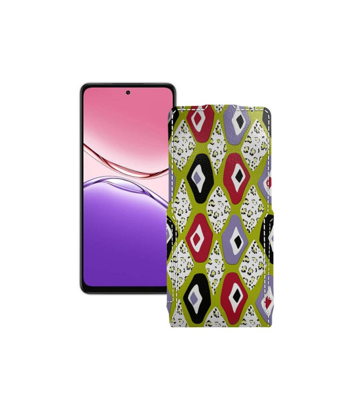 Чохол-флип з екошкіри для телефону OPPO A5x