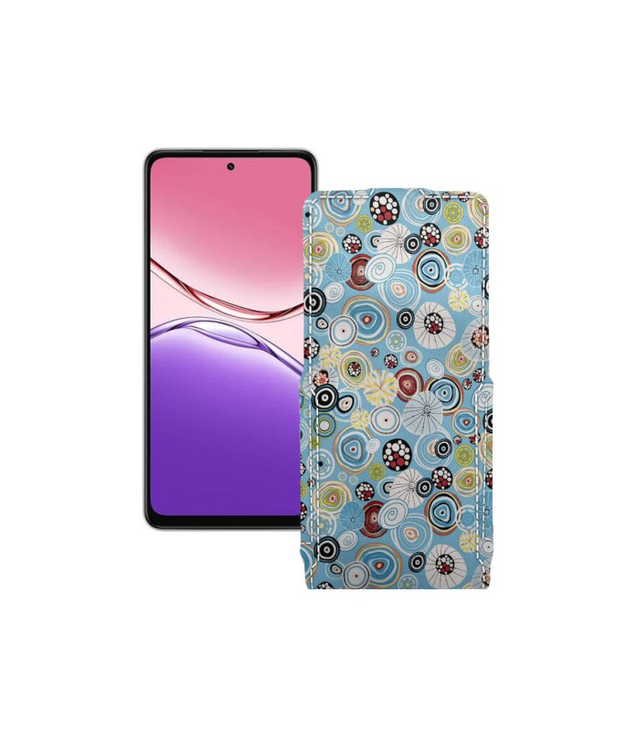 Чохол-флип з екошкіри для телефону OPPO A5x