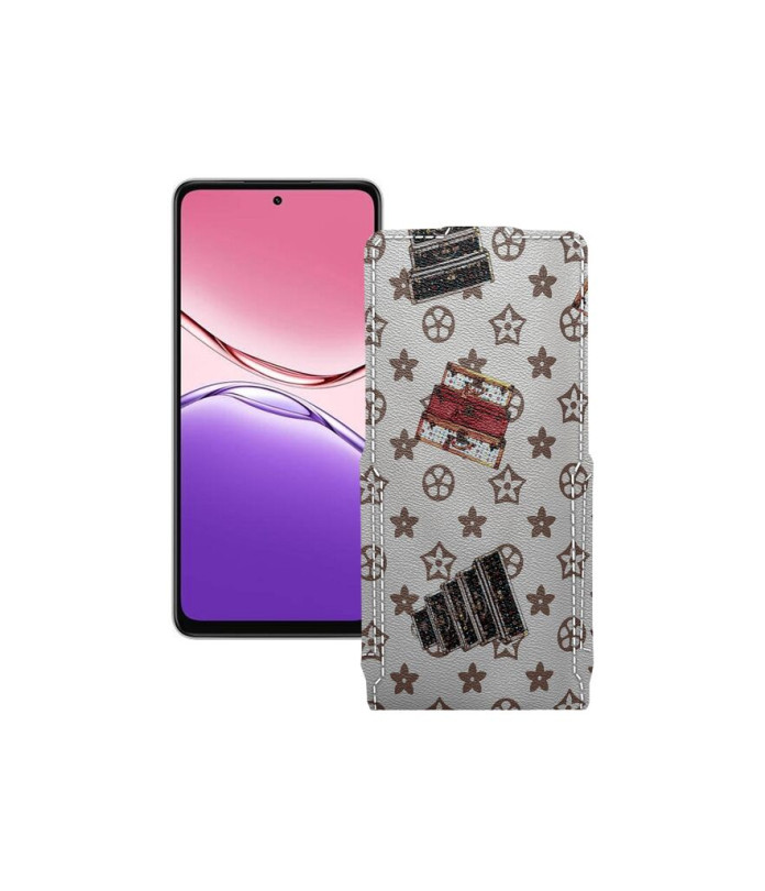 Чохол-флип з екошкіри для телефону OPPO A5x