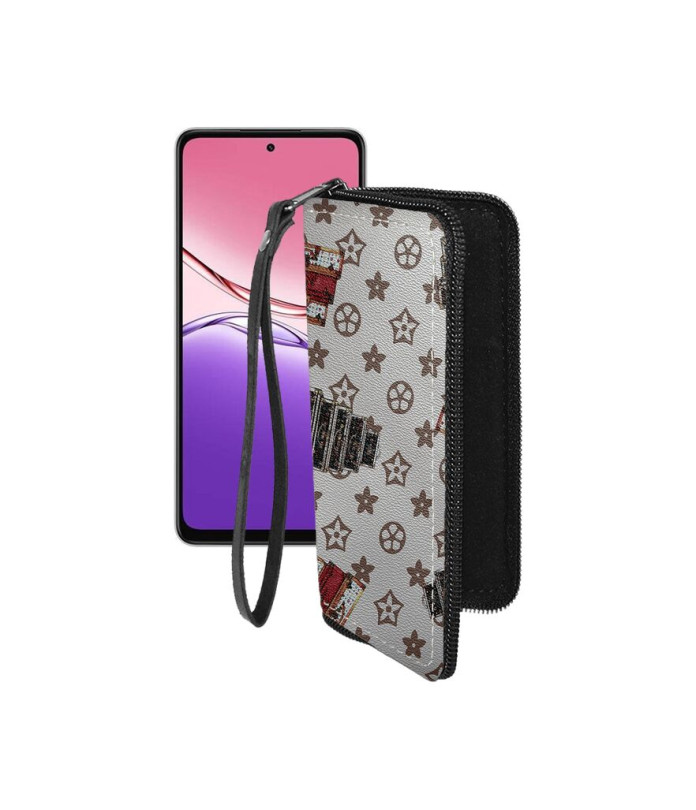 Чохол-гаманець з екошкіри для телефону OPPO A5x