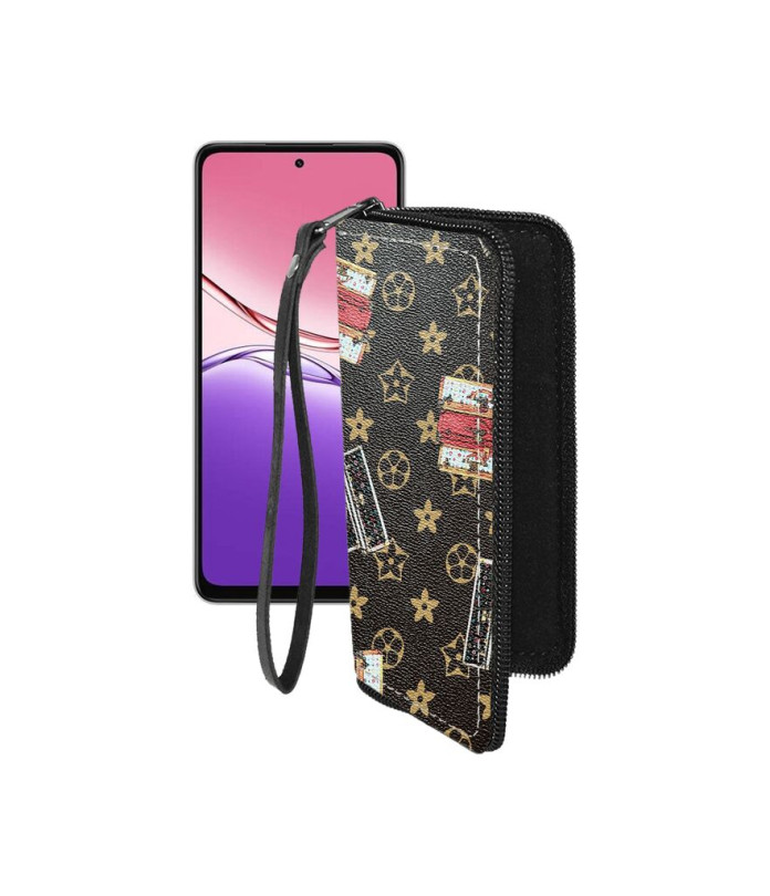 Чохол-гаманець з екошкіри для телефону OPPO A5x