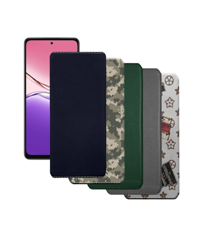 Накладка з екошкіри для телефону OPPO A5x