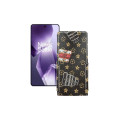 Чохол-флип з екошкіри для телефону OnePlus Ace 5 Pro