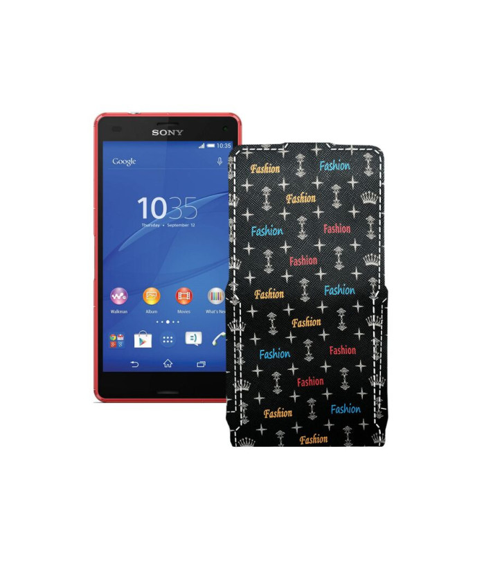 Чохол-флип з екошкіри для телефону Sony Xperia Z3 D6603