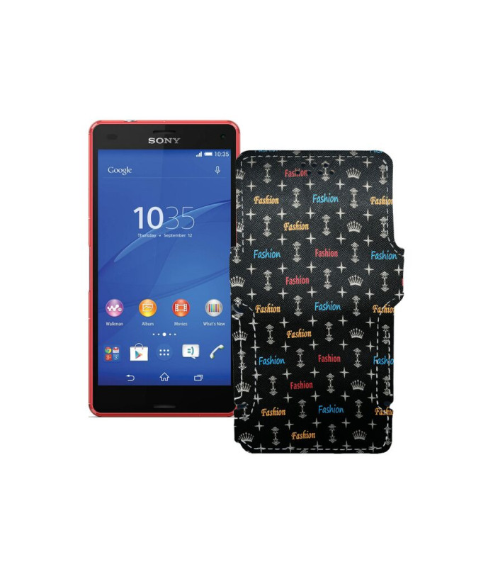 Чохол-книжка з екошкіри для телефону Sony Xperia Z3 D6603