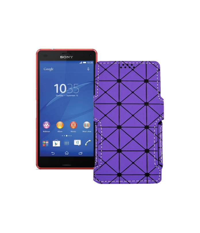 Чохол-книжка з екошкіри для телефону Sony Xperia Z3 D6603