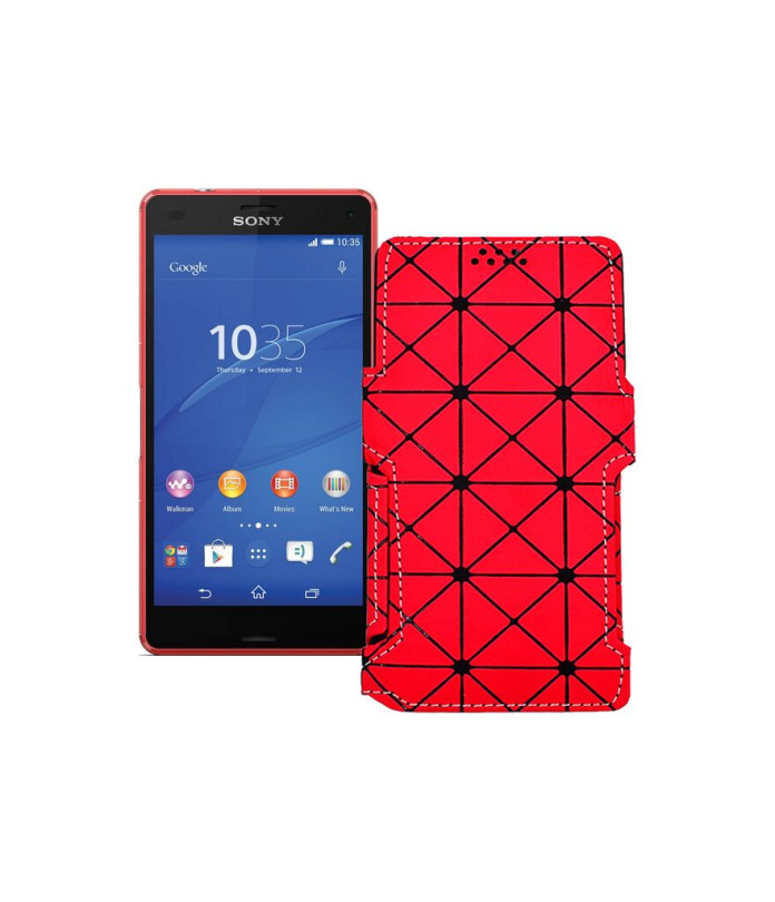 Чохол-книжка з екошкіри для телефону Sony Xperia Z3 D6603