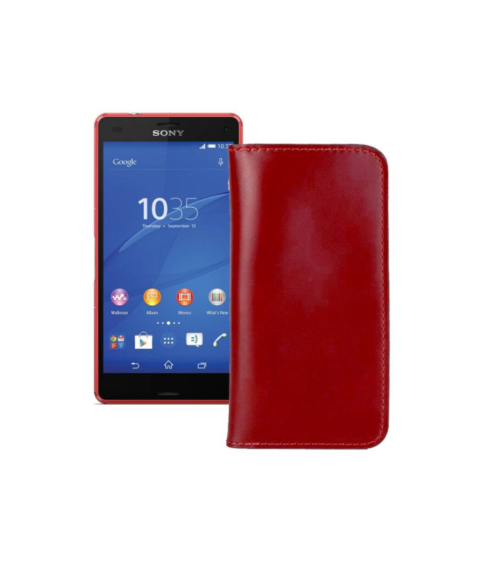 Портмоне з шкіри для телефону Sony Xperia Z3 D6603