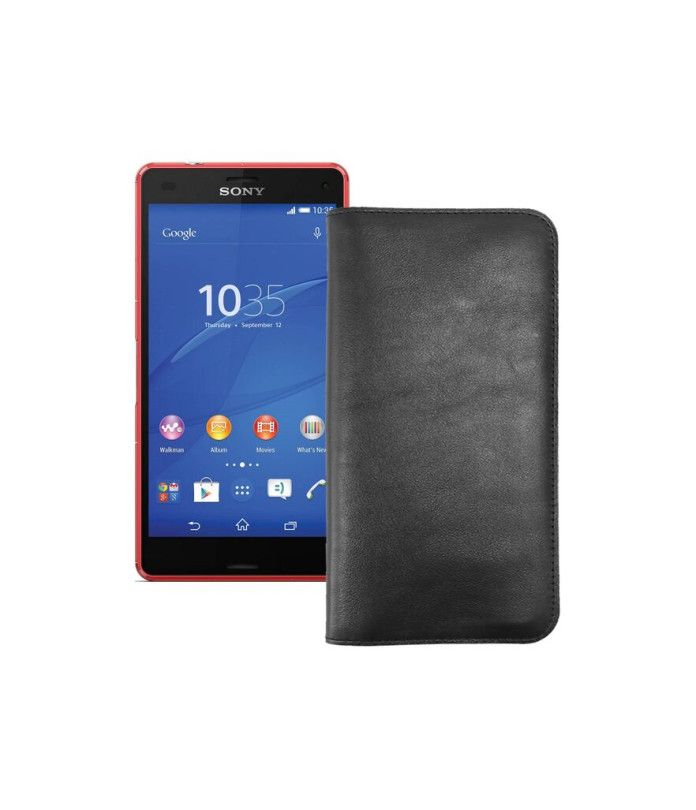 Портмоне з шкіри для телефону Sony Xperia Z3 D6603