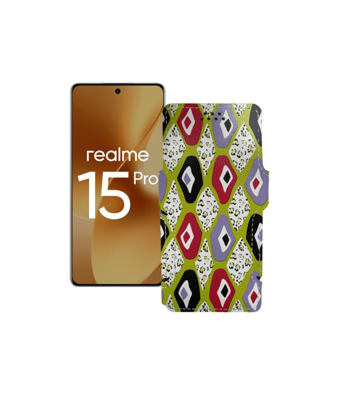 Чохол-книжка з екошкіри для телефону Realme 15 Pro (RMX5101)
