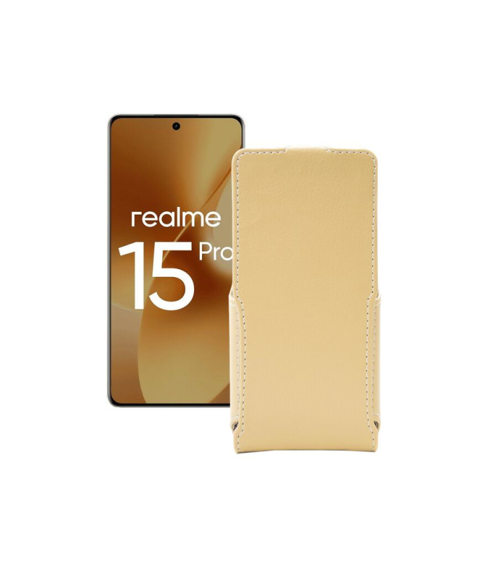 Чохол-флип з екошкіри для телефону Realme 15 Pro (RMX5101)
