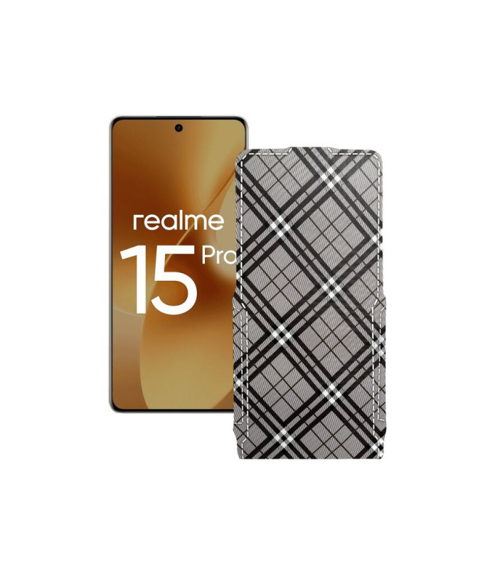 Чохол-флип з екошкіри для телефону Realme 15 Pro (RMX5101)