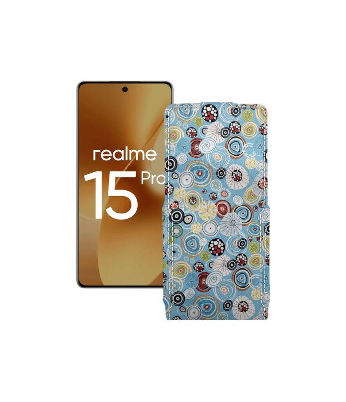Чохол-флип з екошкіри для телефону Realme 15 Pro (RMX5101)