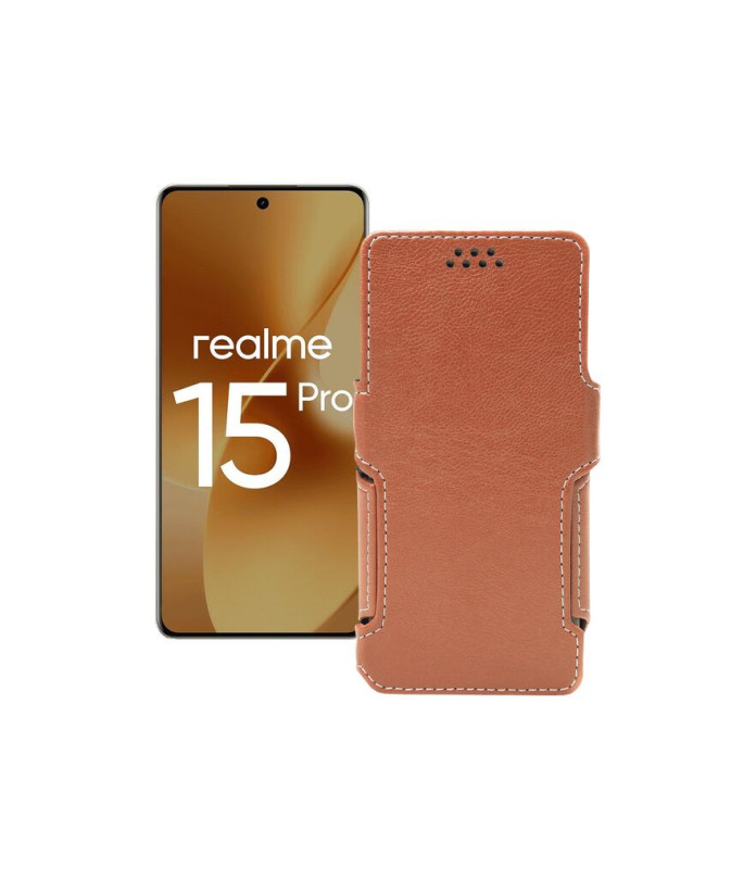 Чохол-книжка з екошкіри для телефону Realme 15 Pro (RMX5101)
