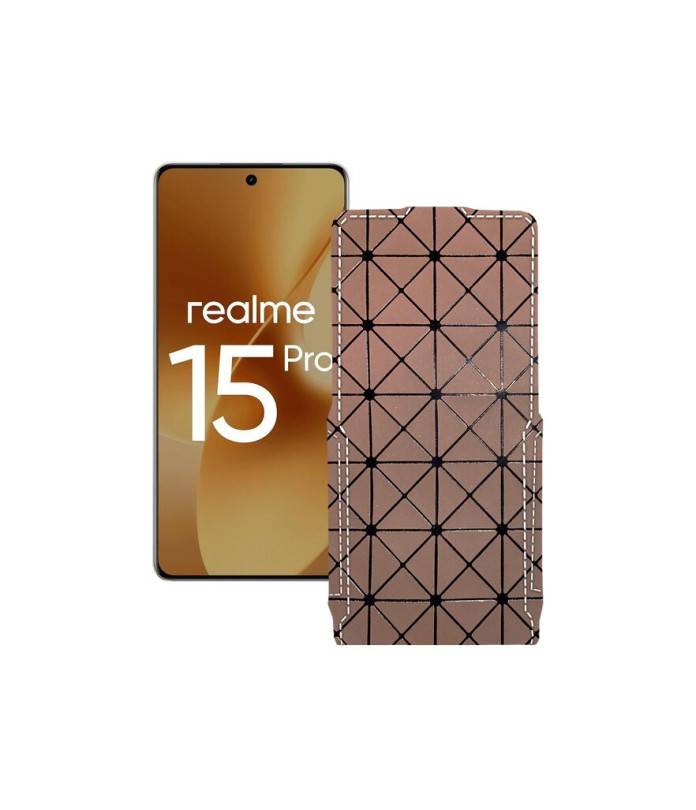 Чохол-флип з екошкіри для телефону Realme 15 Pro (RMX5101)
