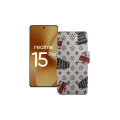 Чохол-книжка з екошкіри для телефону Realme 15 Pro (RMX5101)