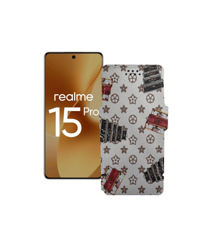 Чохол-книжка з екошкіри для телефону Realme 15 Pro (RMX5101)