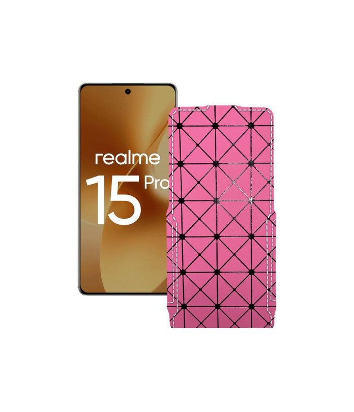 Чохол-флип з екошкіри для телефону Realme 15 Pro (RMX5101)
