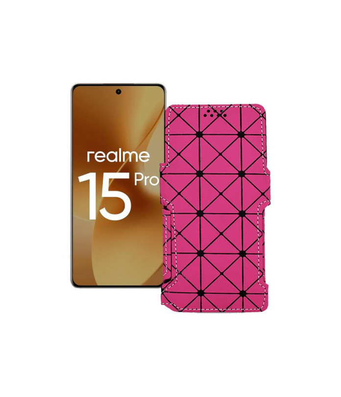 Чохол-книжка з екошкіри для телефону Realme 15 Pro (RMX5101)