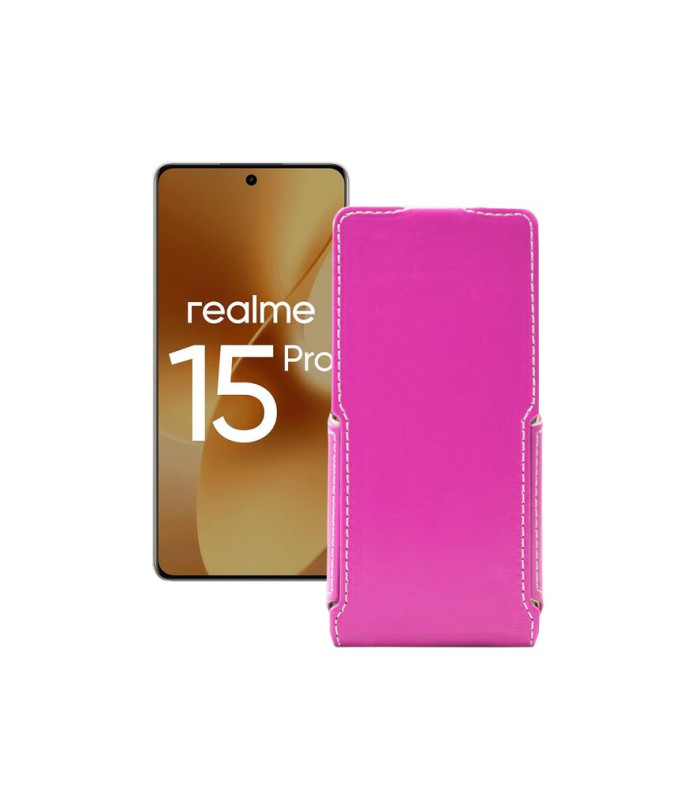 Чохол-флип з екошкіри для телефону Realme 15 Pro (RMX5101)