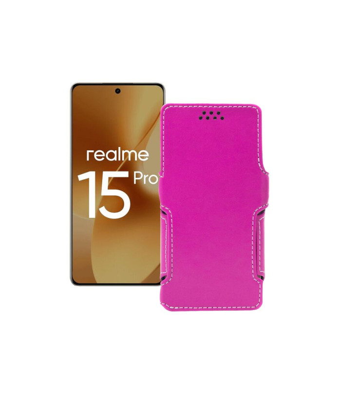 Чохол-книжка з екошкіри для телефону Realme 15 Pro (RMX5101)