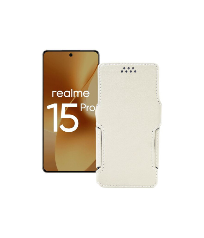 Чохол-книжка з екошкіри для телефону Realme 15 Pro (RMX5101)