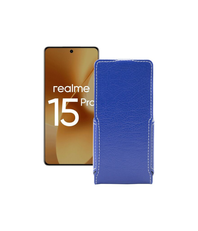 Чохол-флип з екошкіри для телефону Realme 15 Pro (RMX5101)