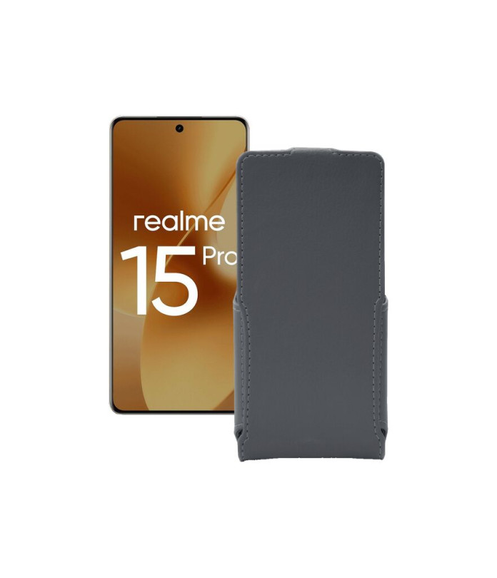 Чохол-флип з екошкіри для телефону Realme 15 Pro (RMX5101)