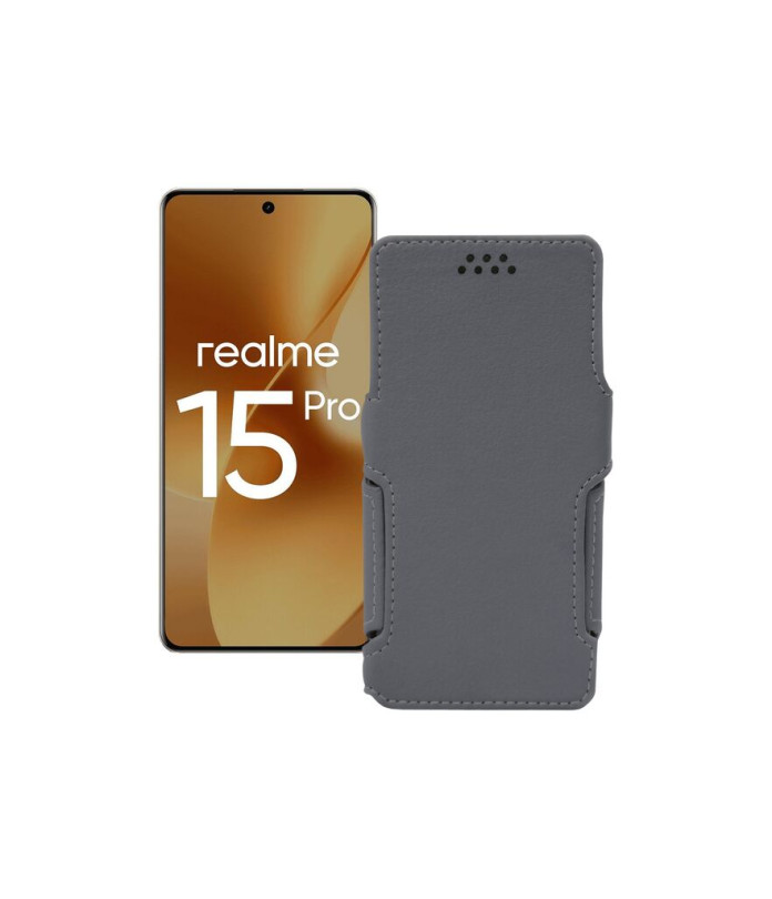 Чохол-книжка з екошкіри для телефону Realme 15 Pro (RMX5101)