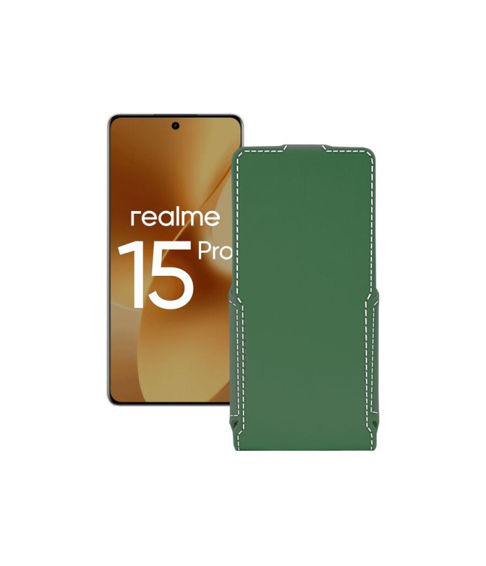 Чохол-флип з екошкіри для телефону Realme 15 Pro (RMX5101)