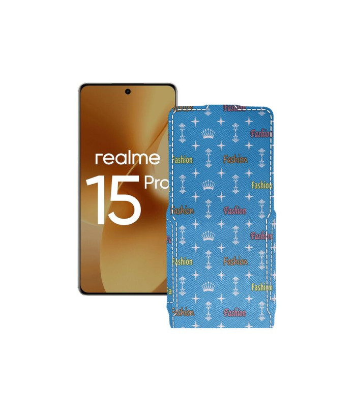 Чохол-флип з екошкіри для телефону Realme 15 Pro (RMX5101)