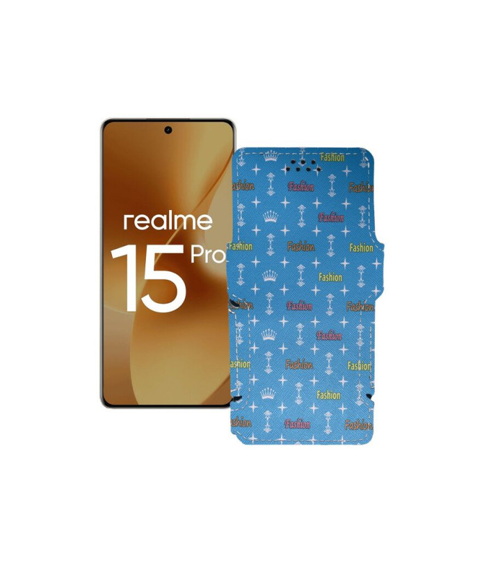 Чохол-книжка з екошкіри для телефону Realme 15 Pro (RMX5101)