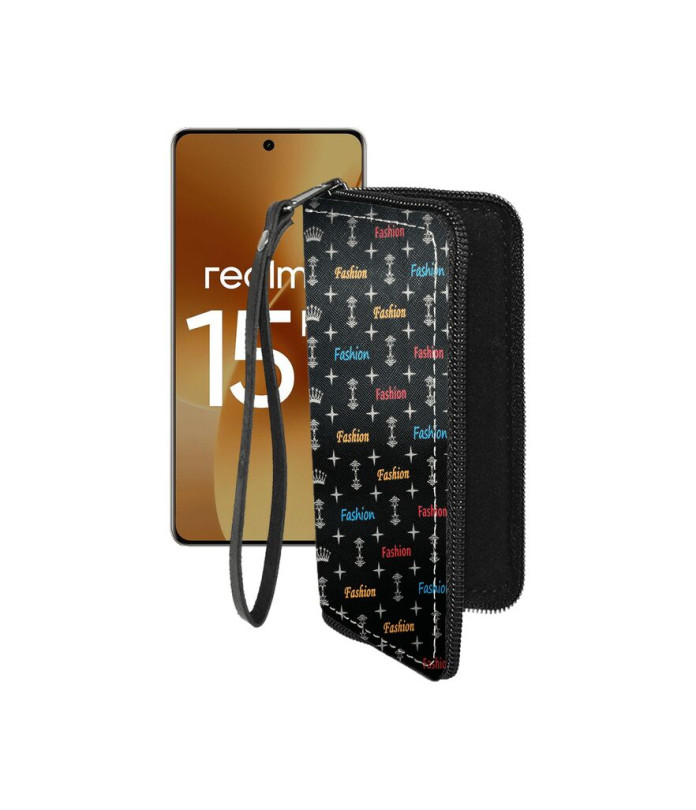 Чохол-гаманець з екошкіри для телефону Realme 15 Pro (RMX5101)