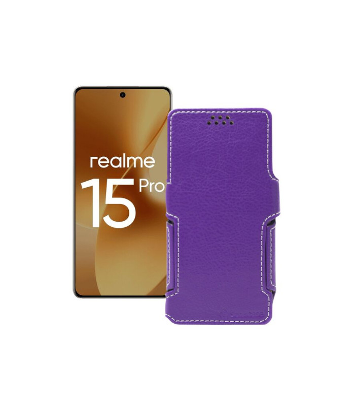 Чохол-книжка з екошкіри для телефону Realme 15 Pro (RMX5101)