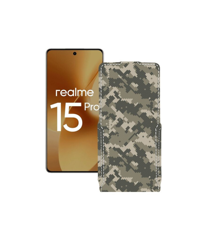 Чохол-флип з екошкіри для телефону Realme 15 Pro (RMX5101)