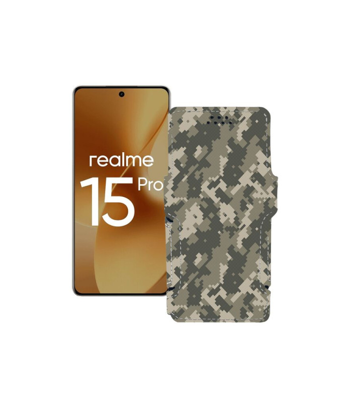 Чохол-книжка з екошкіри для телефону Realme 15 Pro (RMX5101)