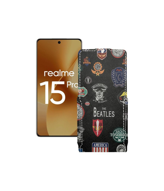 Чохол-флип з екошкіри для телефону Realme 15 Pro (RMX5101)