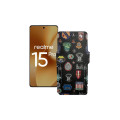 Чохол-книжка з екошкіри для телефону Realme 15 Pro (RMX5101)
