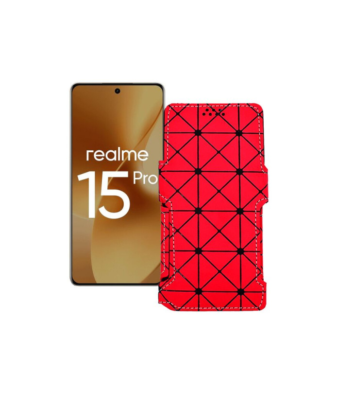 Чохол-книжка з екошкіри для телефону Realme 15 Pro (RMX5101)