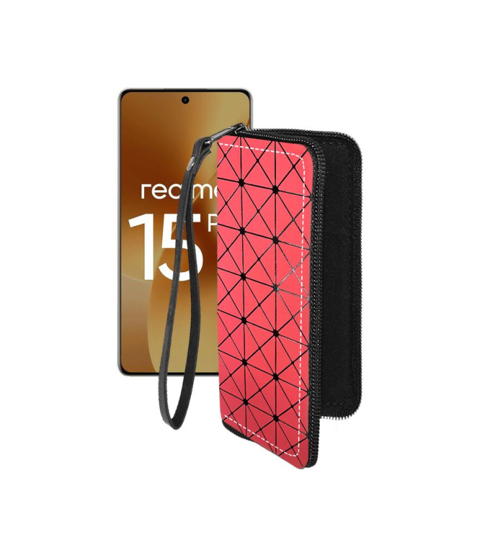 Чохол-гаманець з екошкіри для телефону Realme 15 Pro (RMX5101)