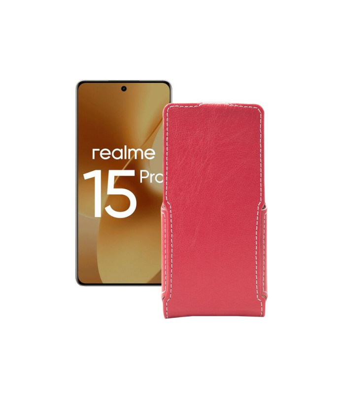 Чохол-флип з екошкіри для телефону Realme 15 Pro (RMX5101)