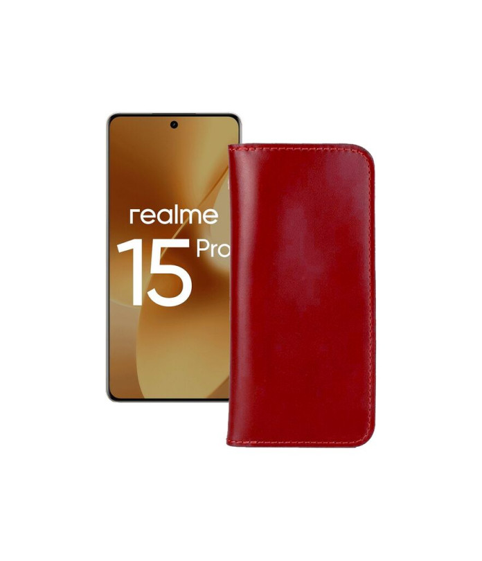 Портмоне з шкіри для телефону Realme 15 Pro (RMX5101)
