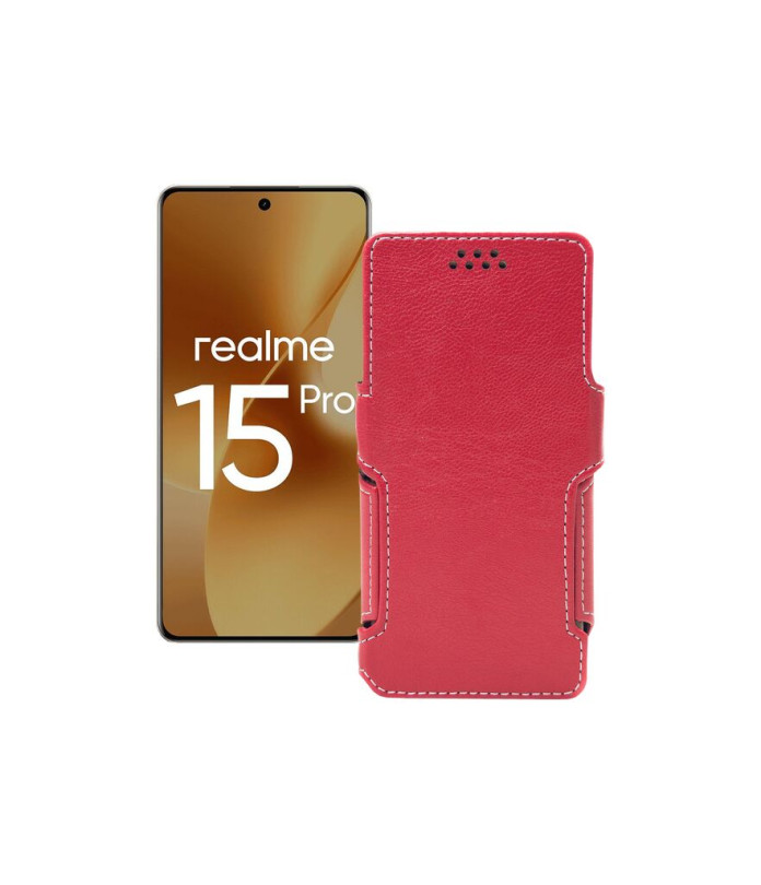 Чохол-книжка з екошкіри для телефону Realme 15 Pro (RMX5101)